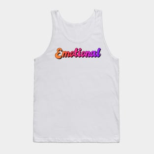 Emotional Tank Top